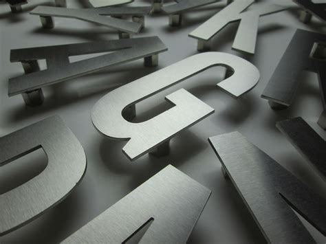 cut out metal house signs|stainless steel letters for signs.